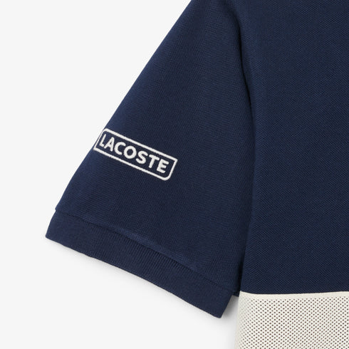 LACOSTE Bold Stripes Classic Fit L.12.12 Polo Mens Apparel